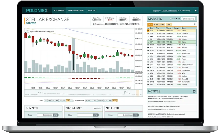 Торговый бот для Poloniex